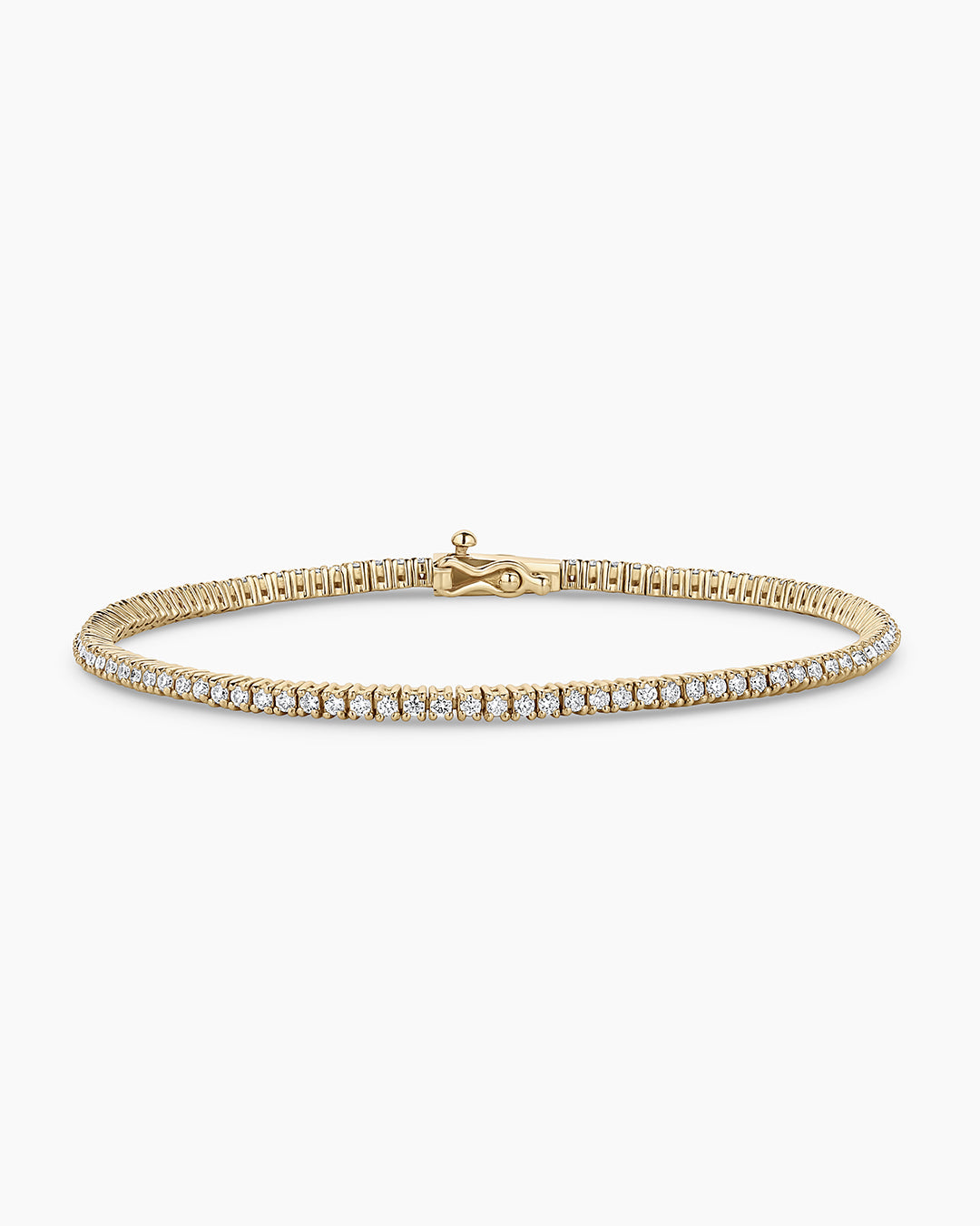 MelbourneDiamond Tennis Bracelet || option::14K Solid Gold