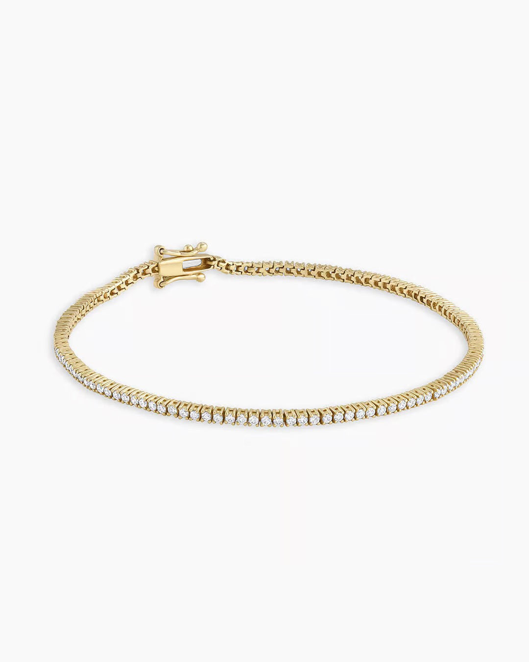MelbourneDiamond Tennis Bracelet || option::14K Solid Gold