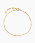 Tatum Anklet || option::18K Gold Plated