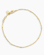 Tatum Anklet || option::18K Gold Plated