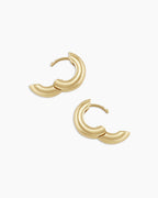 Lou Huggie Earring || option::14K Solid Gold