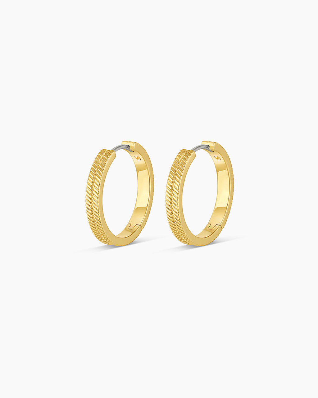 Venice Hoops || option::18K Gold Plated