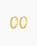 Venice Hoops || option::18K Gold Plated