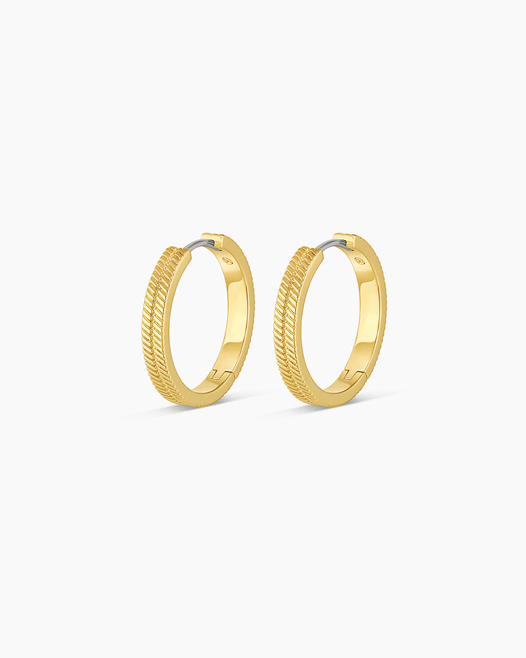 Venice Hoops || option::18K Gold Plated