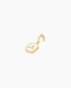 Vintage Alphabet Parker Charm #A || option::18K Gold Plated, A