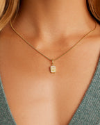 Vintage Alphabet Parker Charm #G || option::18K Gold Plated, G