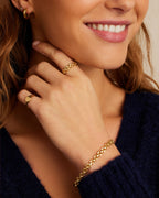 Brooklyn Ring || option::18K Gold Plated