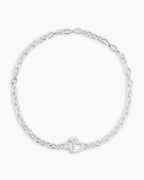 Parker Heart Mini Bracelet || option::Silver Plated