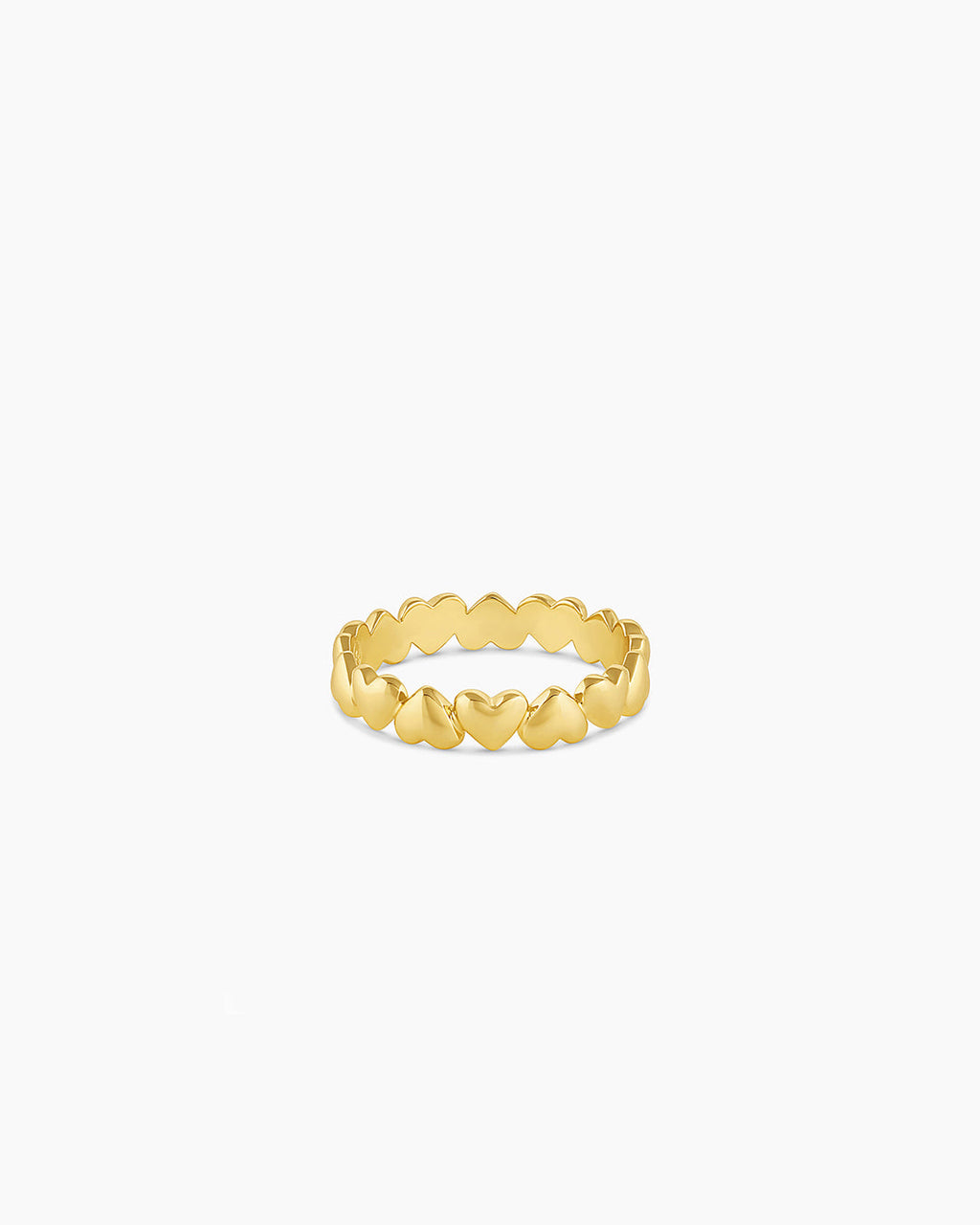 Lou Heart Ring || option::18K Gold Plated