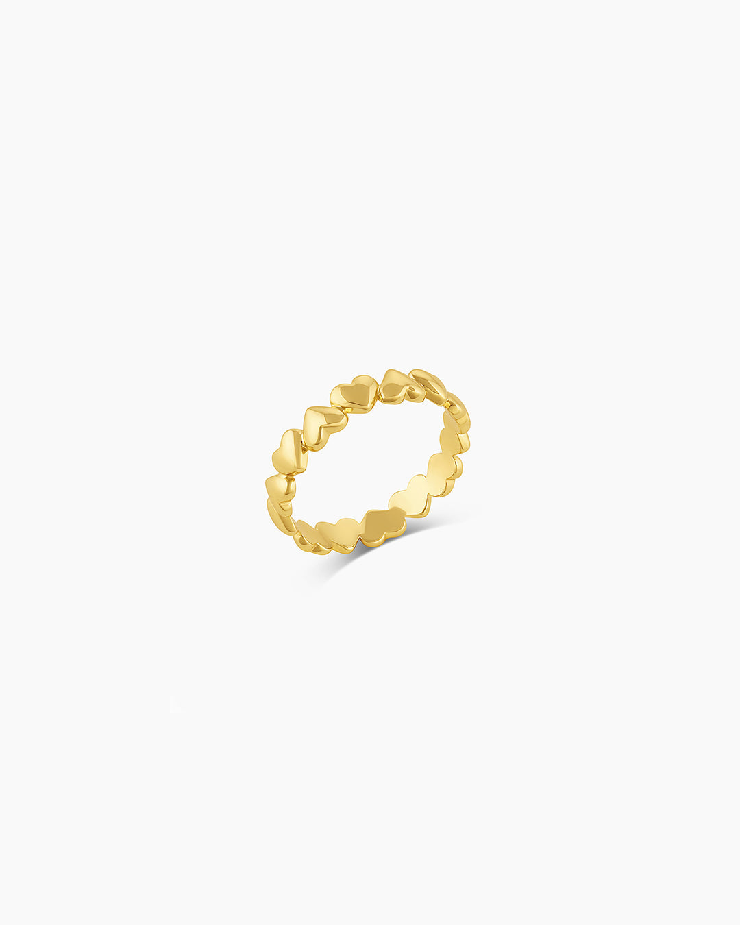 Lou Heart Ring || option::18K Gold Plated