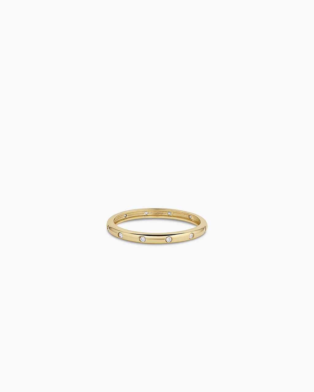 Diamond Lou Helium Ring || option::14K Solid Gold