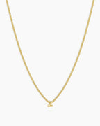 Wilder Mini Alphabet Necklace || option::18K Gold Plated, Z