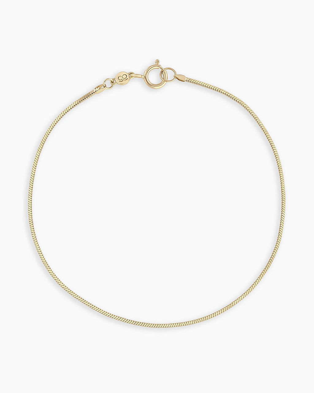 Micro Mini Venice Bracelet || option::14K Solid Gold, 7 in.