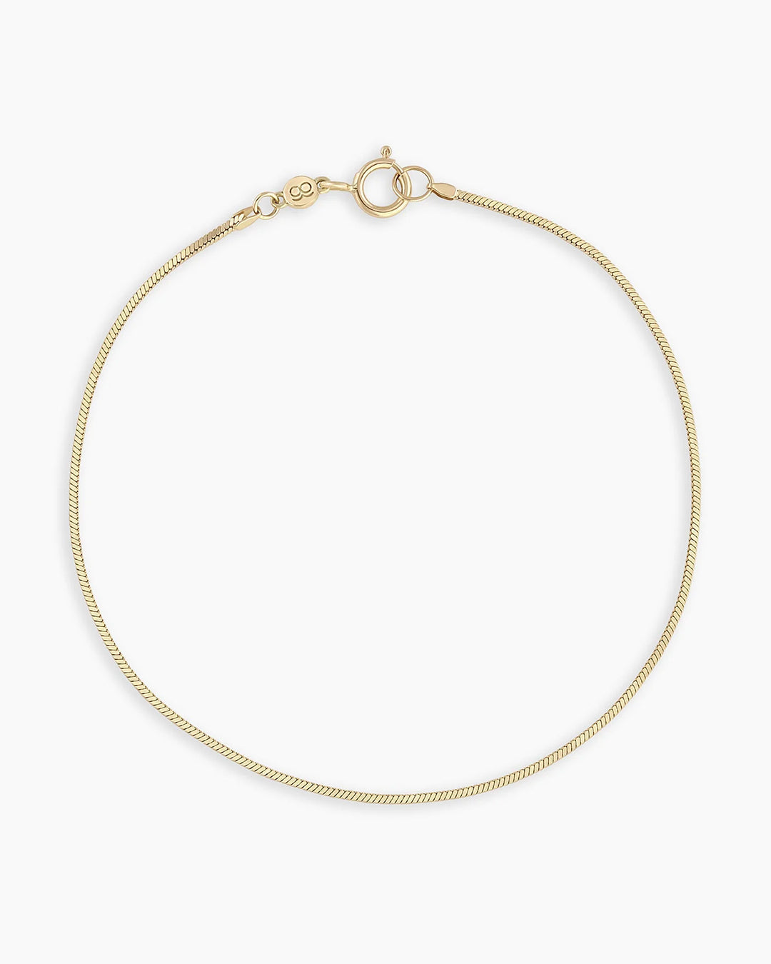 Micro Mini Venice Bracelet || option::14K Solid Gold, 7 in.
