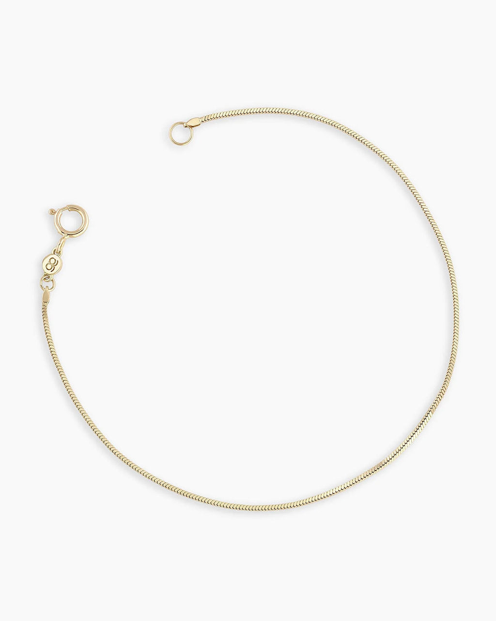 Micro Mini Venice Bracelet || option::14K Solid Gold, 7 in.