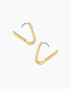 Gold | gorjana jewelry | Zoey Hoops