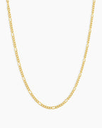 Enzo Chain Necklace || option::18K Gold Plated