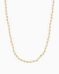 Poppy Pearl Necklace || option::18K Gold Plated