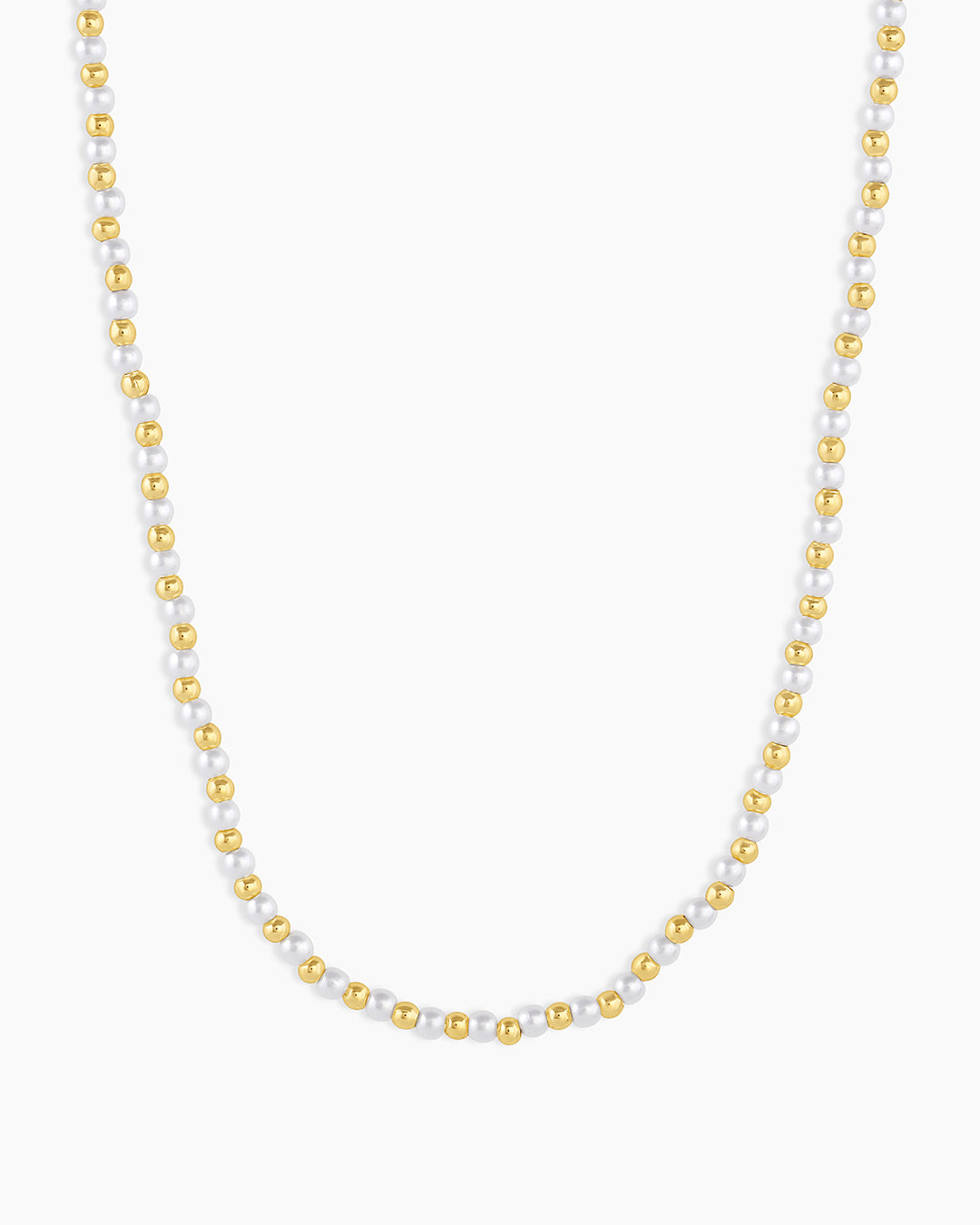 Poppy Pearl Necklace || option::18K Gold Plated