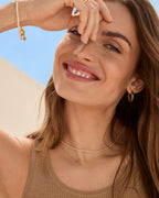 Poppy Pearl Necklace || option::18K Gold Plated
