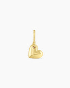 Lou HeartParker Charm || option::18K Gold Plated