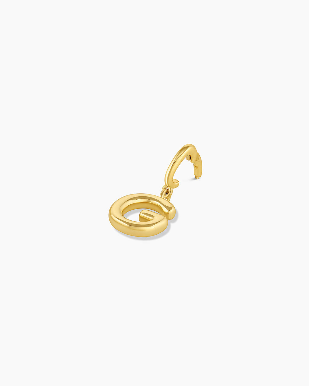 Alphabet Helium Parker Charm #G || option::18K Gold Plated, G