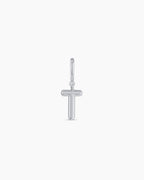 Alphabet Helium Parker Charm || option:: Silver Plated, T