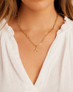 Alphabet Helium Parker Charm #Y || option::18K Gold Plated, Y
