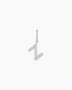 Alphabet Helium Parker Charm || option:: Silver Plated, Z