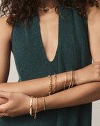 Parker Heart Mini Bracelet || option::18K Gold Plated || set::poppy-gold-bracelet-set-stl-holiday