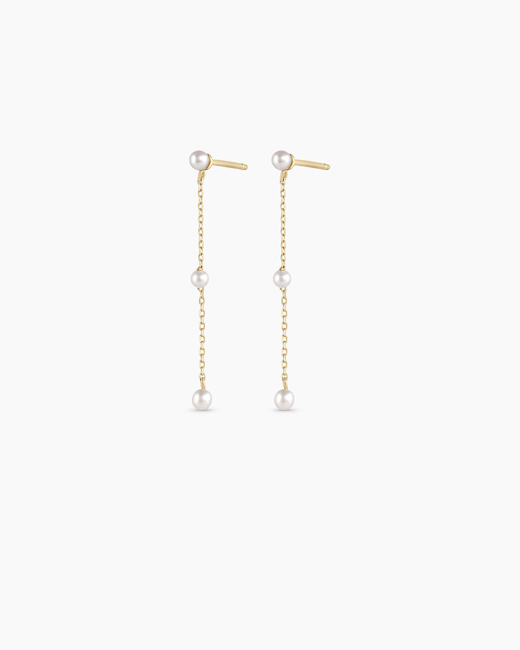 NewportPearl Earrings || option::14K Solid Gold