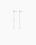 NewportPearl Earrings || option::14K Solid Gold