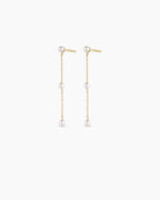NewportPearl Earrings || option::14K Solid Gold
