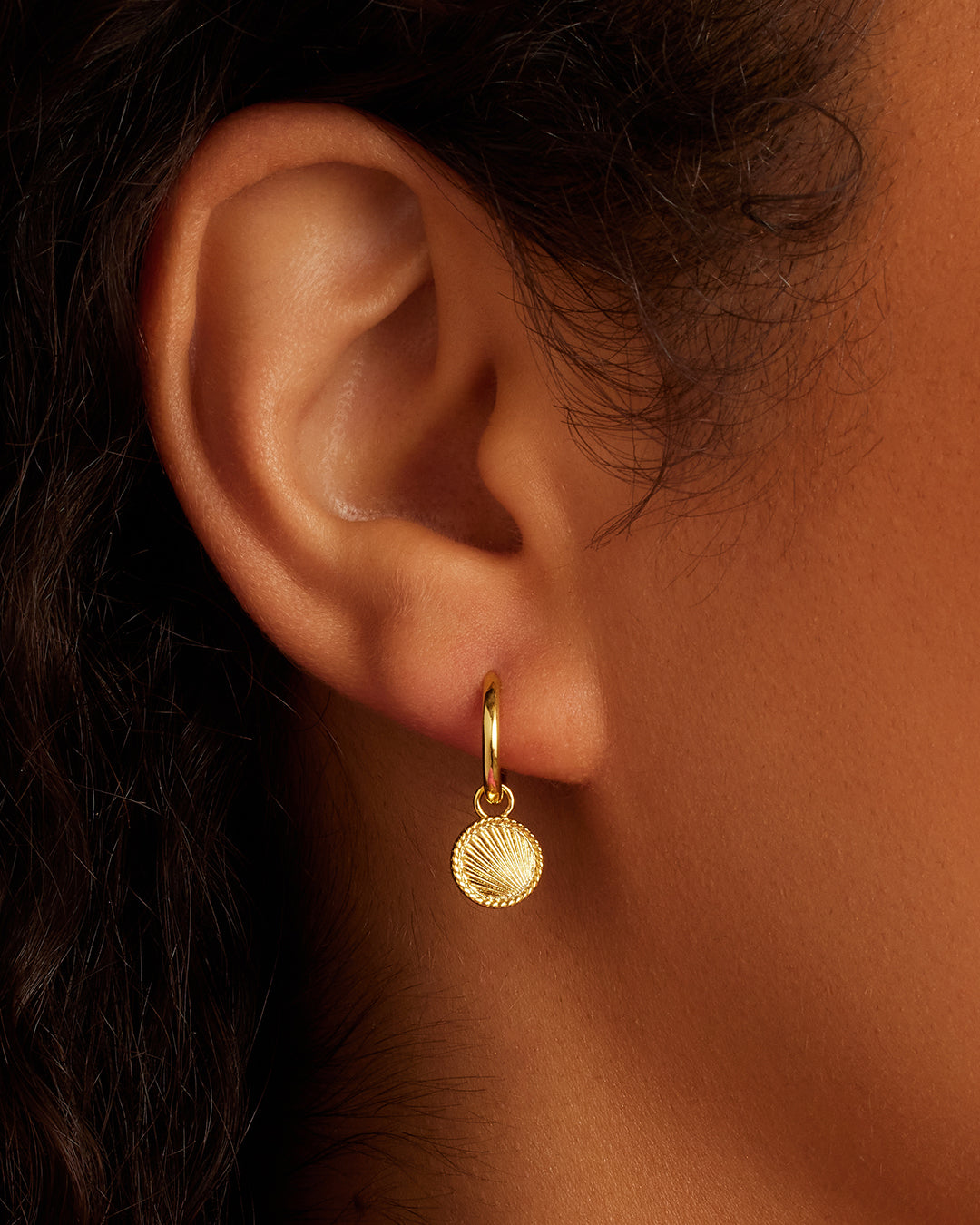 Sunny Huggies || option::18K Gold Plated