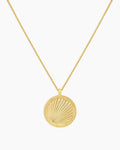 Sunny Pendant Necklace || option::18K Gold Plated