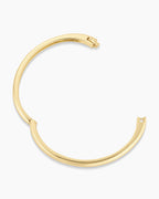 Paseo Cuff (4mm) || option::18K Gold Plated, 4mm