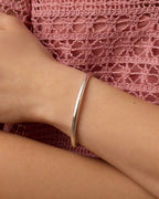 Paseo Mixed Cuff || option::18K Gold & Silver Plated, 4mm