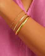Paseo Cuff (6mm) || option::18K Gold Plated, 6mm