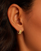 Catalina Huggies || option::18K Gold Plated