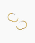 Catalina Hoops || option::18K Gold Plated