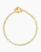 Parker Mini Bracelet || option::18K Gold Plated