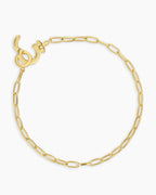 Parker Mini Bracelet || option::18K Gold Plated