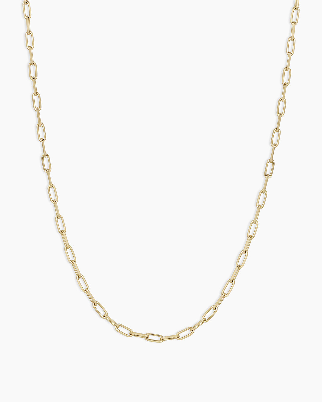 14K Gold Parker Micro Mini Necklace || option::14K Solid Gold, 16-18 in.
