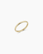 14K Gold Lou Helium Ring || option::14K Solid Gold