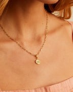 Zodiac Parker Charm || option::18K Gold Plated, Pisces || set::zodiac-parker-charm-pisces-stl
