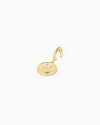 Zodiac Parker Charm || option::18K Gold Plated, Pisces