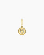 Zodiac Parker Charm || option::18K Gold Plated, Taurus