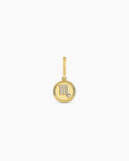 Zodiac Parker Charm || option::18K Gold Plated, Scorpio