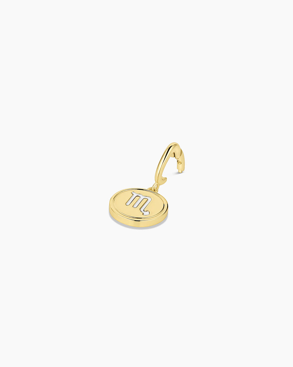 Zodiac Parker Charm || option::18K Gold Plated, Scorpio