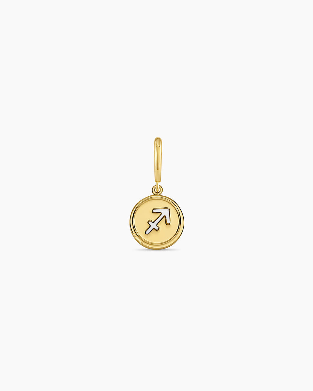 Zodiac Parker Charm || option::18K Gold Plated, Sagittarius